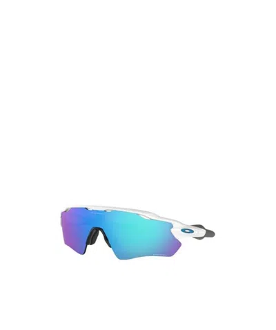 Oakley Logo Sunglasses In Blue
