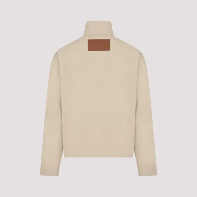 Jil Sander High-collar Logo-patch Jacket