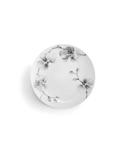 Michael Aram Black Orchid Tidbit Plate Set, 4 Piece In White