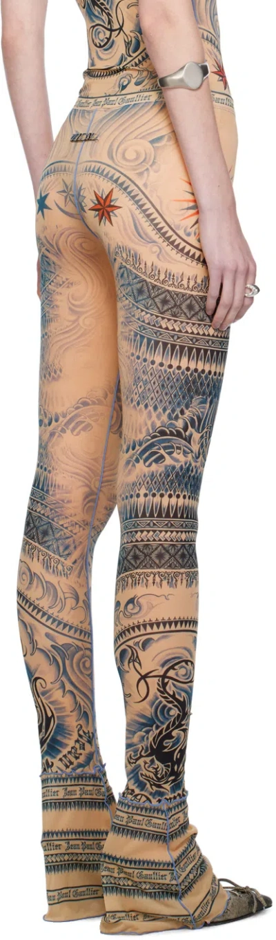 Jean Paul Gaultier Soleil Lounge Pants In Blue