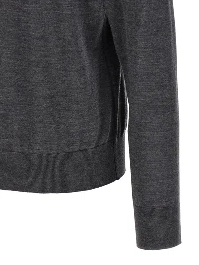 Dsquared2 D2 Turtleneck Sweater In Black
