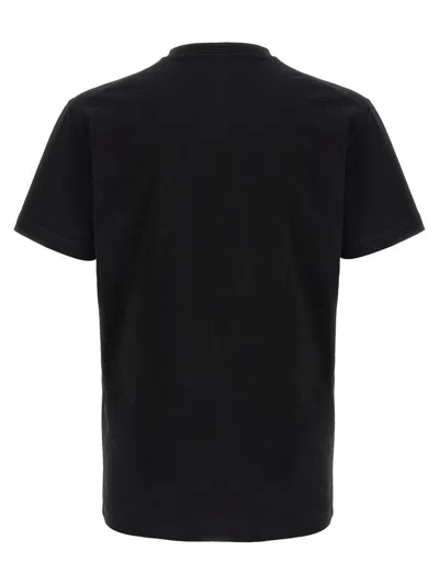Dsquared2 T-shirt With Pocket And Logo In Black