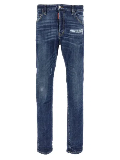 Dsquared2 Stretch Denim Cool Guy Jeans In Blue
