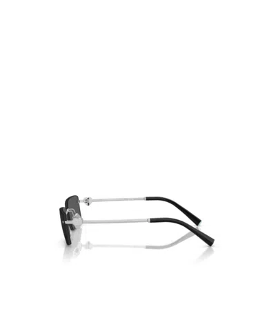 Tiffany & Co . 60mm Rectangular Sunglasses In Gray