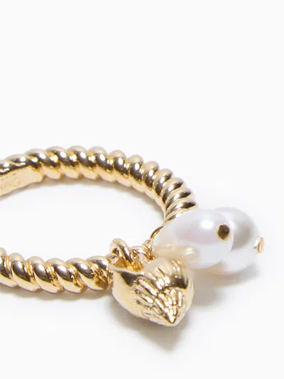 Chloé Shell Ring In Gold