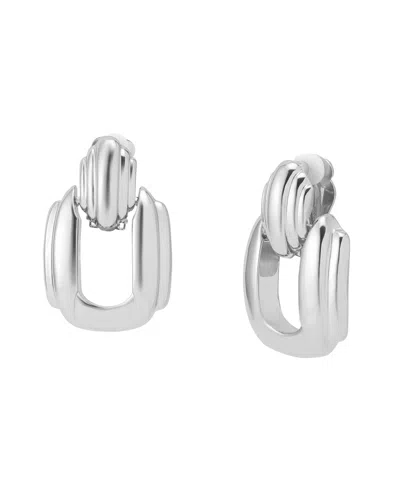 Robert Lee Morris Soho Ribbed Doorknocker Earrings