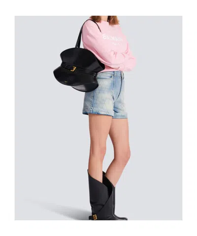 Balmain Medium Shuffle Shoulder Bag