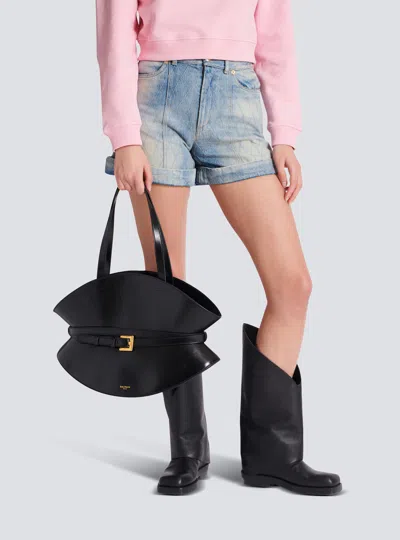 Balmain Medium Shuffle Shoulder Bag