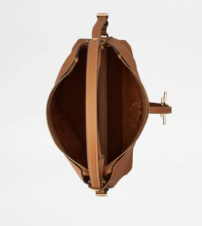 Tod's T Timeless Small Leather Shoulder Bag