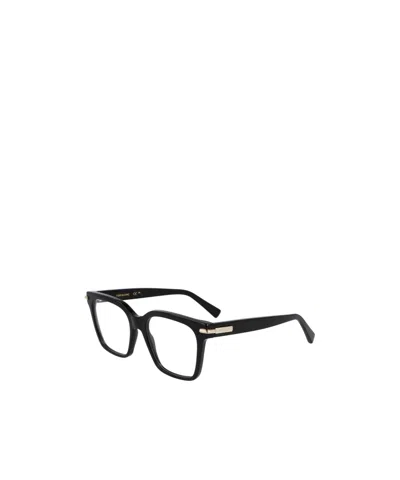 Ferragamo Square Frame Mirror In Black