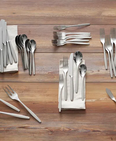 Nambe Aidan 45-pc. Flatware Set, Service For 8 In Silver