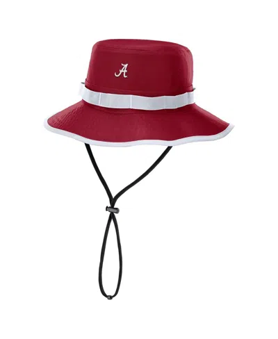 Nike Crimson Alabama Crimson Tide 2025 Sideline Apex Boonie Bucket Hat In Burgundy