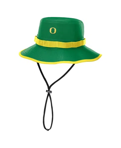 Nike Green Oregon Ducks 2025 Sideline Apex Boonie Bucket Hat