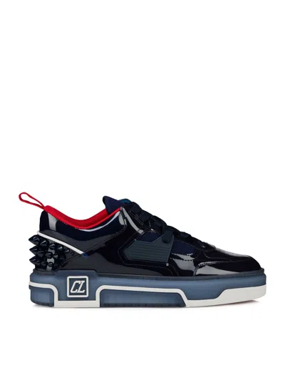 Christian Louboutin Men Astrocool Borchie Dietro Sneaker In Black