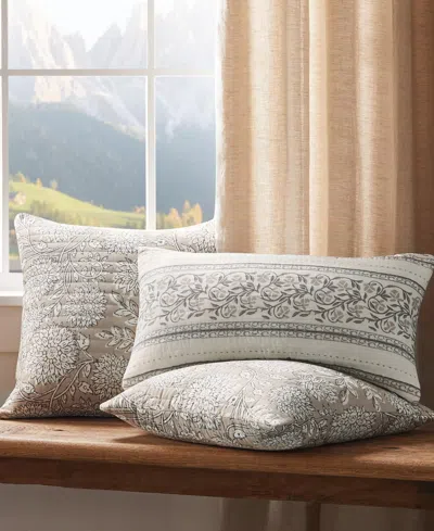Levtex Adare Quilted Square Decorative Pillow, 18" X 18" In Multi