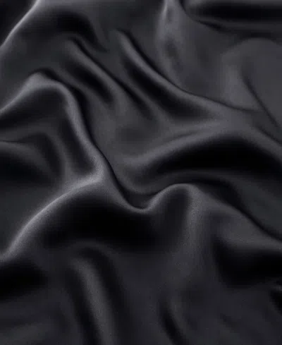 Unikome Soft Silky All Season Down Alternative Comforter, Full/queen In Black