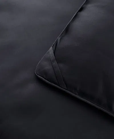 Unikome Soft Silky All Season Down Alternative Comforter, Full/queen In Black