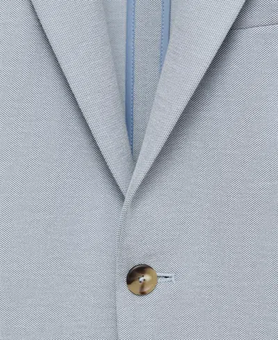 Mango Men's Verner Slim Fit Cotton Blazer In Blue