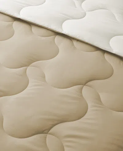 Unikome Lightweight Reversible Quilted Down Alternative Comforter, Full/queen In Neutral