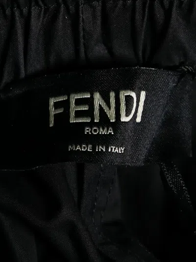 Pre-owned Fendi Convertible Zipped Cargo Trousers