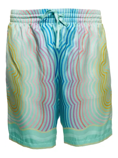 Pre-owned Casablanca  Wave-pattern Shorts
