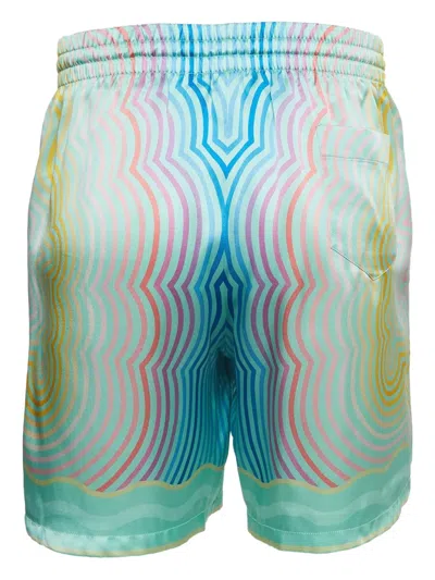 Pre-owned Casablanca  Wave-pattern Shorts