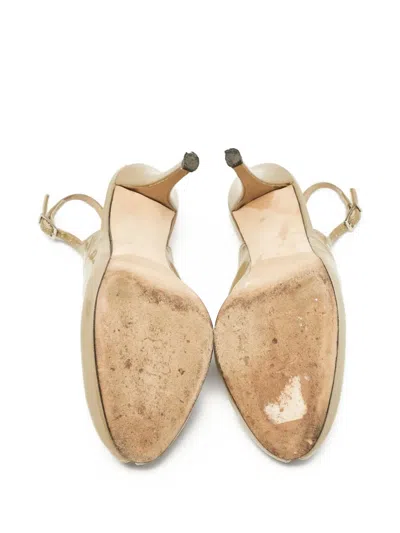 Pre-owned Stuart Weitzman Peep-toe Heeled Pumps