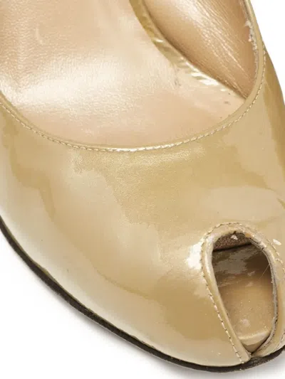 Pre-owned Stuart Weitzman Peep-toe Heeled Pumps