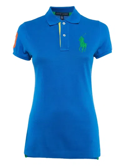 Pre-owned Polo Ralph Lauren Vintage Logo-embroidered Polo Shirt
