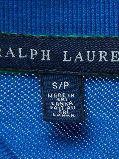 Pre-owned Polo Ralph Lauren Vintage Logo-embroidered Polo Shirt