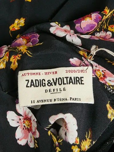 Pre-owned Zadig & Voltaire  Floral-print Mini Dress