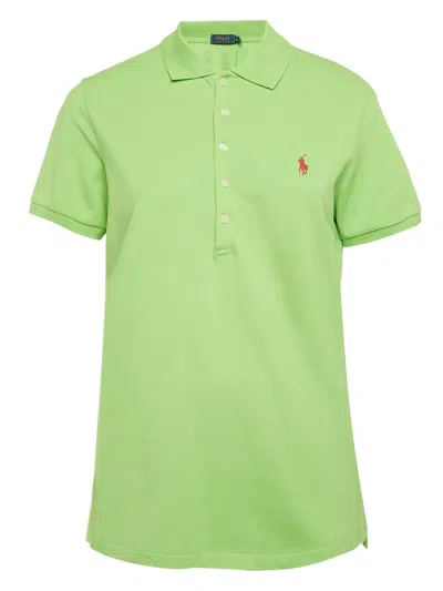 Pre-owned Polo Ralph Lauren Vintage Polo Pony-embroidered Polo Shirt