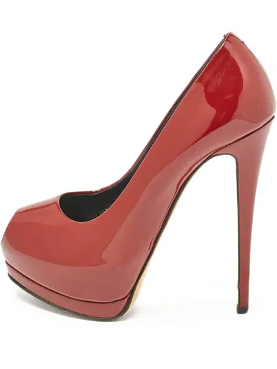 Pre-owned Giuseppe Zanotti Vintage 140mm Sharon Peep-toe Platform Pumps