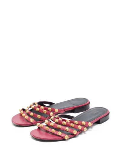 Pre-owned Balenciaga Stud-embellished Sandals