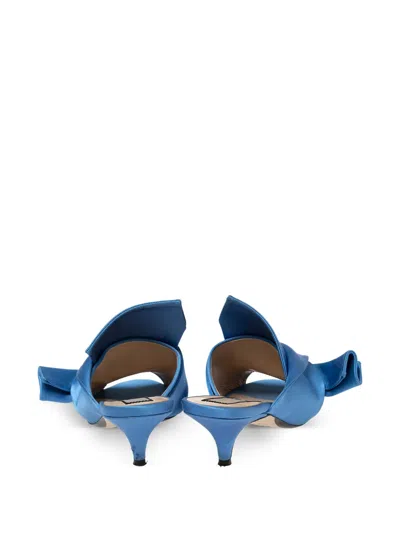 Pre-owned N°21  55mm Satin Knotted Sandals
