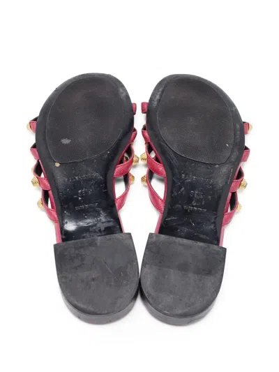 Pre-owned Balenciaga Stud-embellished Sandals