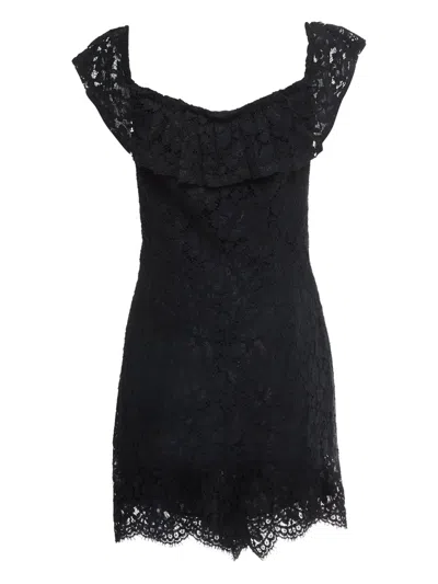 Pre-owned Sandro Lace-detailing Playsuit