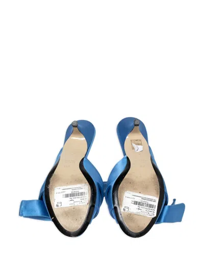 Pre-owned N°21  55mm Satin Knotted Sandals