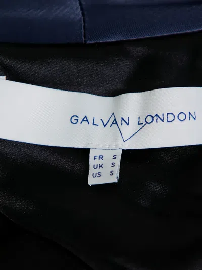 Pre-owned Galvan  Satin Belted Coat