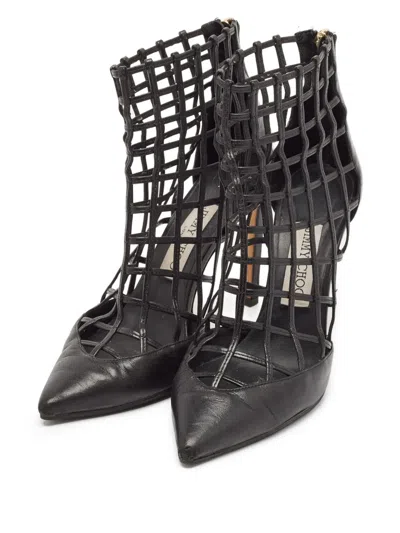 Pre-owned Jimmy Choo 95mm Sheldon Pumps
