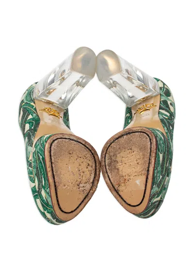Pre-owned Charlotte Olympia Printed Platform Pumps