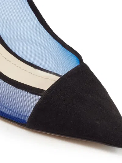 Pre-owned Dior Mesh-panelled Pointed-toe Pumps