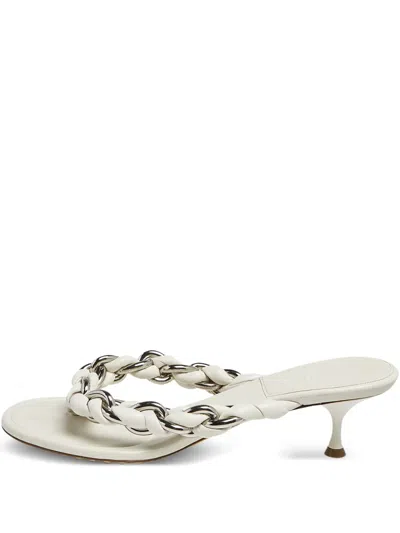 Pre-owned Bottega Veneta 60mm Chain-embellished Sandals