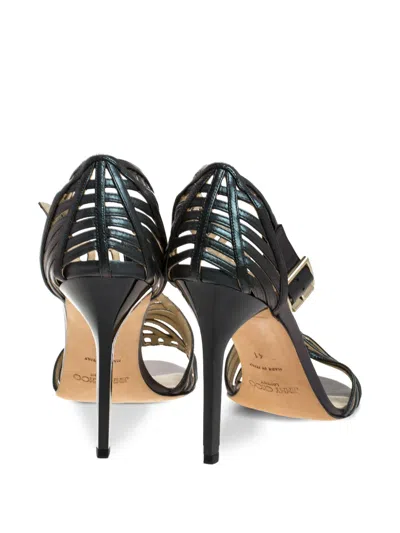 Pre-owned Jimmy Choo 110mm Cut-out Sandals