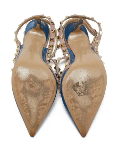 Pre-owned Valentino Garavani 110mms Rockstud Pumps