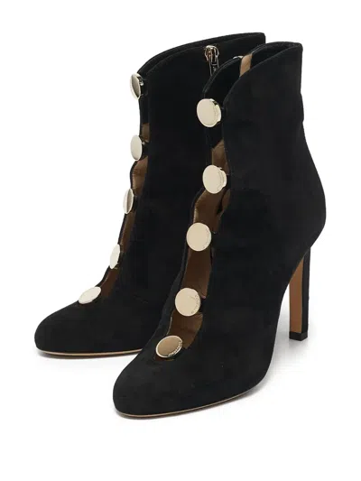Pre-owned Jimmy Choo 80mm Suede Ankle Boots