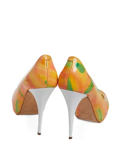Pre-owned Giuseppe Zanotti Vintage  110mm Peep-toe Platform Pumps