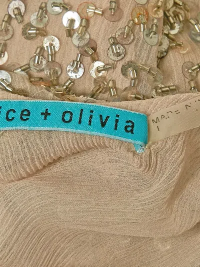 Pre-owned Alice And Olivia  Sequin-embellished Top