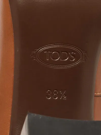 Pre-owned Tod's  75mm Tassel-embellished Pumps
