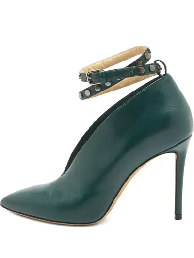 Pre-owned Jimmy Choo 95mm Leather Heeled Pumps